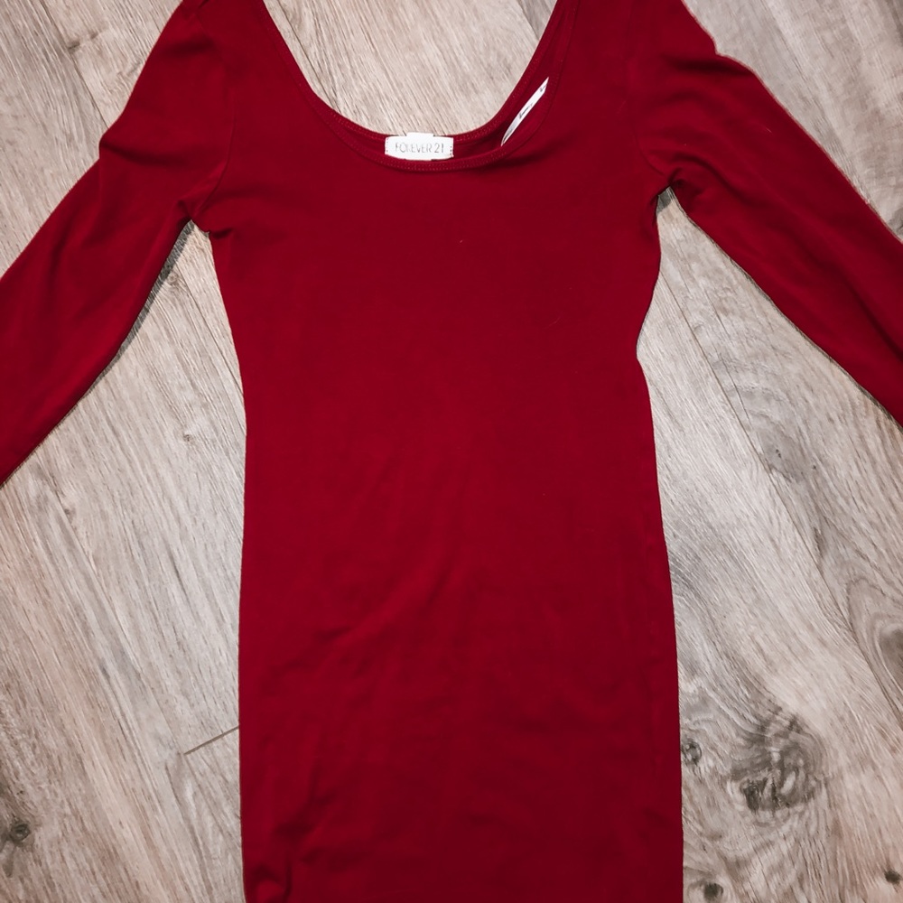 Red/Maroon Forever 21 mini dress